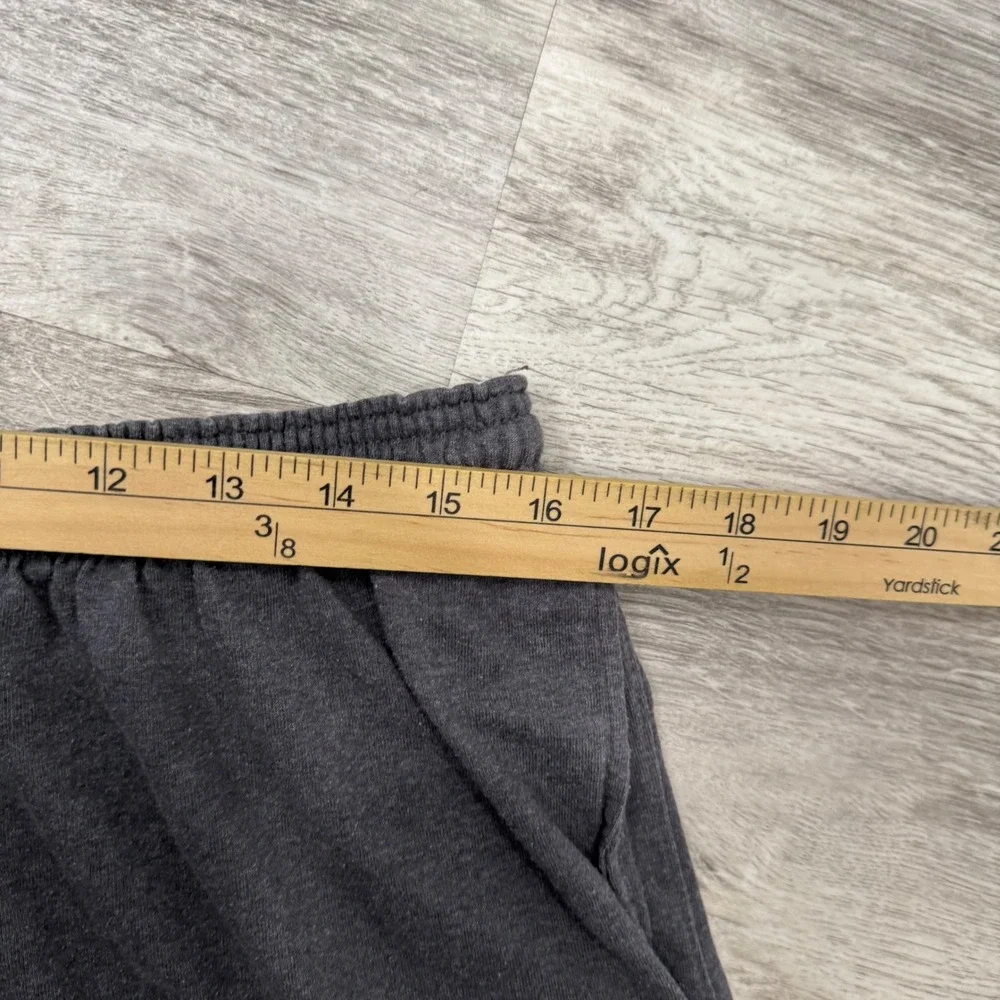 Champion Athletic Shorts Dark‎ Gray Elastic Waist Drawstring Logo Mens XL